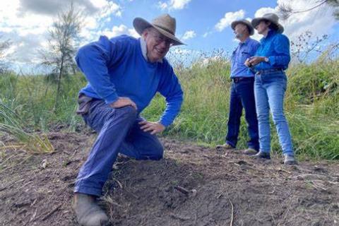 Craig Carter and Nicki Chirlian Upper Mooki Rehydration/NSW Landcare