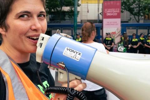 Violet Coco Climate Activist Photo: Tim Budge 