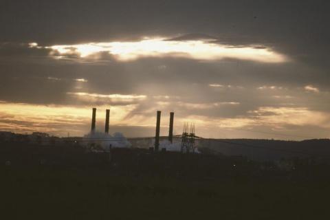 'Melbourne Sunset' Copyright Rennie Ellis.