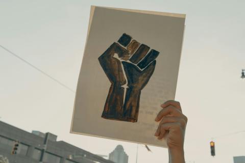 Image credit: 'Girl holds up a Black Lives Matter sign', Clay Banks (2020)