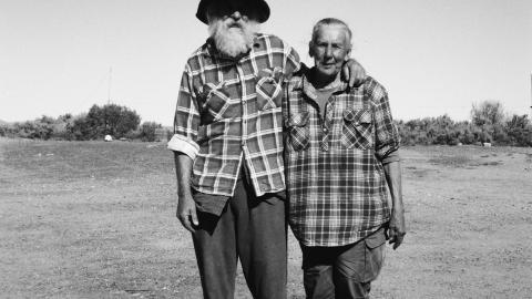 Al and Annie of the Roxby Vigil 